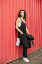 Load image into Gallery viewer, Smash & Tess abigael romper relaxed fit black. Made in Canada