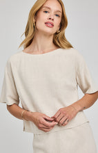 Load image into Gallery viewer, Gemini Linen Top Acorn Home + Apparel