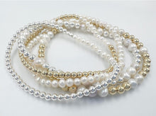 Load image into Gallery viewer, Fresh Water Pearl Bracelet