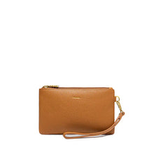 Load image into Gallery viewer, Paris Double Zip Pouch Acorn Home + Apparel