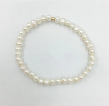 Load image into Gallery viewer, Fresh Water Pearl Bracelet