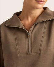 Load image into Gallery viewer, Boody Quarter Zip Sweater Acorn Home + Apparel
