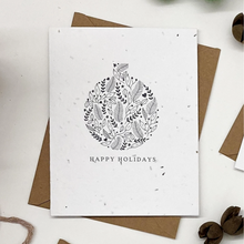 Load image into Gallery viewer, Plantable Greeting Card - Holiday Ornament