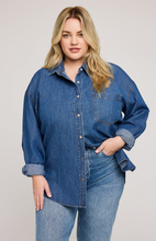 Load image into Gallery viewer, Whitney Denim Button Down
