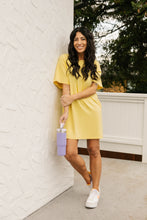 Load image into Gallery viewer, Tatum T-shirt Mini Dress Acorn Home + Apparel