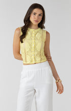 Load image into Gallery viewer, Hope Lace Tank Acorn Home + Apparel