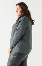 Load image into Gallery viewer, Rachel Mock Neck Top Acorn Home + Apparel