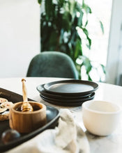 Load image into Gallery viewer, Stoneware Dessert Plate Acorn Home + Apparel