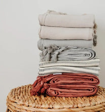 Load image into Gallery viewer, Oversized Turkish Towel Acorn Home + Apparel