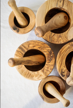 Load image into Gallery viewer, Olivewood Mortar & Pestel