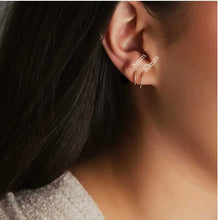 Load image into Gallery viewer, Sleeper Hoop Earrings Acorn Home + Apparel