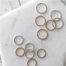 Load image into Gallery viewer, Sleeper Hoop Earrings Acorn Home + Apparel