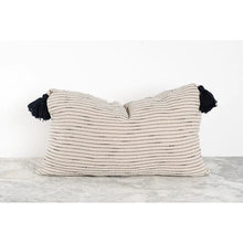 Load image into Gallery viewer, Pokoloko Tara Lumbar Pillow - Black Acorn Home + Apparel
