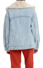 Load image into Gallery viewer, Levi's® XL Women's Sherpa Trucker Jacket Acorn Home + Apparel