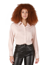 Load image into Gallery viewer, Antique Blush Satin Blouse Acorn Home + Apparel