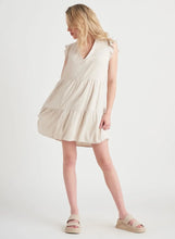 Load image into Gallery viewer, Linen Babydoll Mini Dress Acorn Home + Apparel