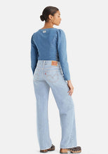 Load image into Gallery viewer, Levi&#39;s Superlow Loose low rise relaxed fit jeans. Abraided Art wash
