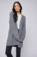 Load image into Gallery viewer, Gentle Fawn grey Enid cardigan chunky knit.
