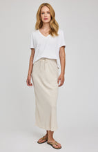 Load image into Gallery viewer, Cassia Linen Skirt Acorn Home + Apparel
