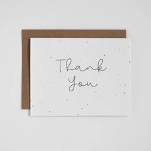 Load image into Gallery viewer, Plantable Greeting Card - Thank You

