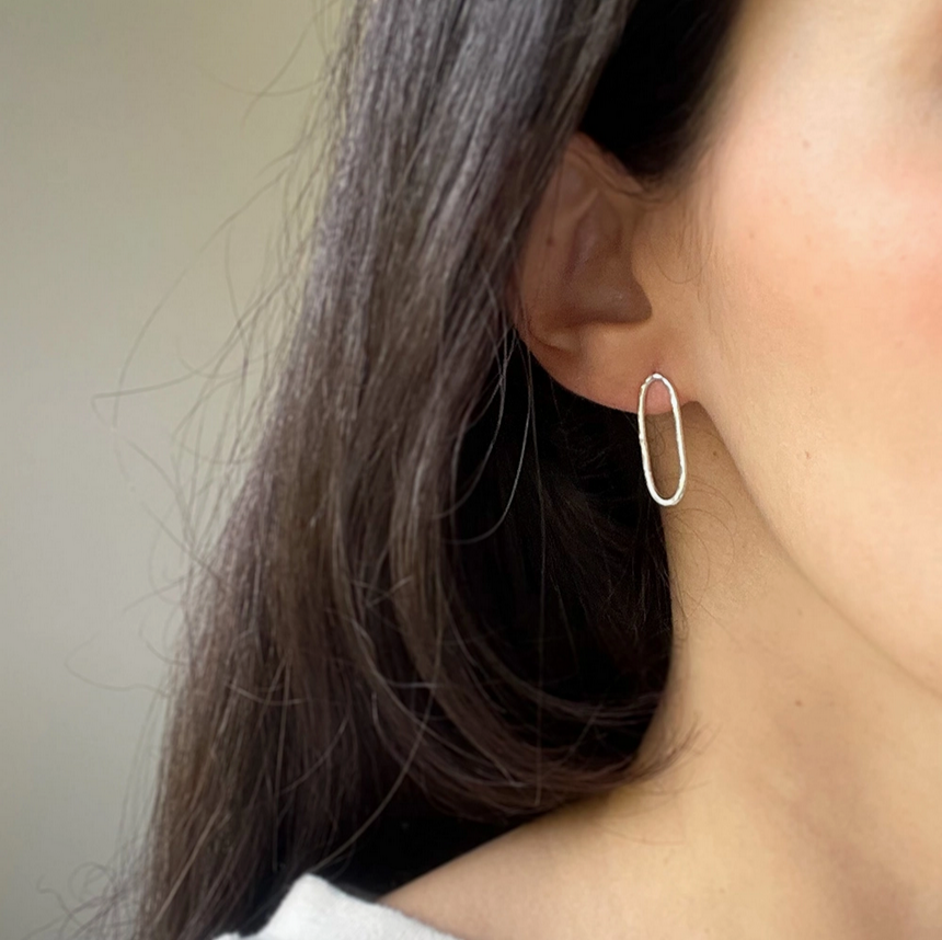 Link Stud Earrings