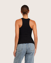 Load image into Gallery viewer, Bamboo Ribbed Racerback Tank Acorn Home + Apparel
