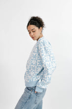 Load image into Gallery viewer, Floral Checkered Sweater Acorn Home + Apparel

