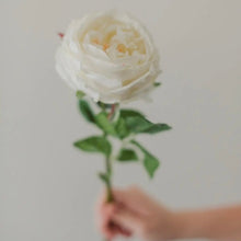 Load image into Gallery viewer, Real Touch White Rose Acorn Home + Apparel
