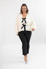 Load image into Gallery viewer, Satin Bow Cardigan
