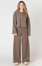 Load image into Gallery viewer, Chocolate Ribbed Cardigan
