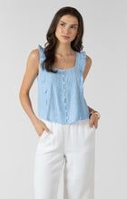 Load image into Gallery viewer, Seaside Ruffle Tank Acorn Home + Apparel
