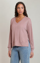 Load image into Gallery viewer, Rosa V-Neck Sweater Acorn Home + Apparel
