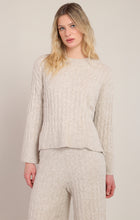 Load image into Gallery viewer, Trinity Cable Knit Sweter Acorn Home + Apparel
