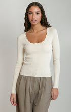 Load image into Gallery viewer, Sally Ribbed Top Acorn Home + Apparel
