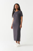 Load image into Gallery viewer, Vintage Black T-Shirt Dress
