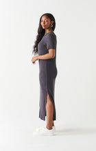 Load image into Gallery viewer, Vintage Black T-Shirt Dress
