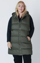 Load image into Gallery viewer, Hooded Puffer Vest
