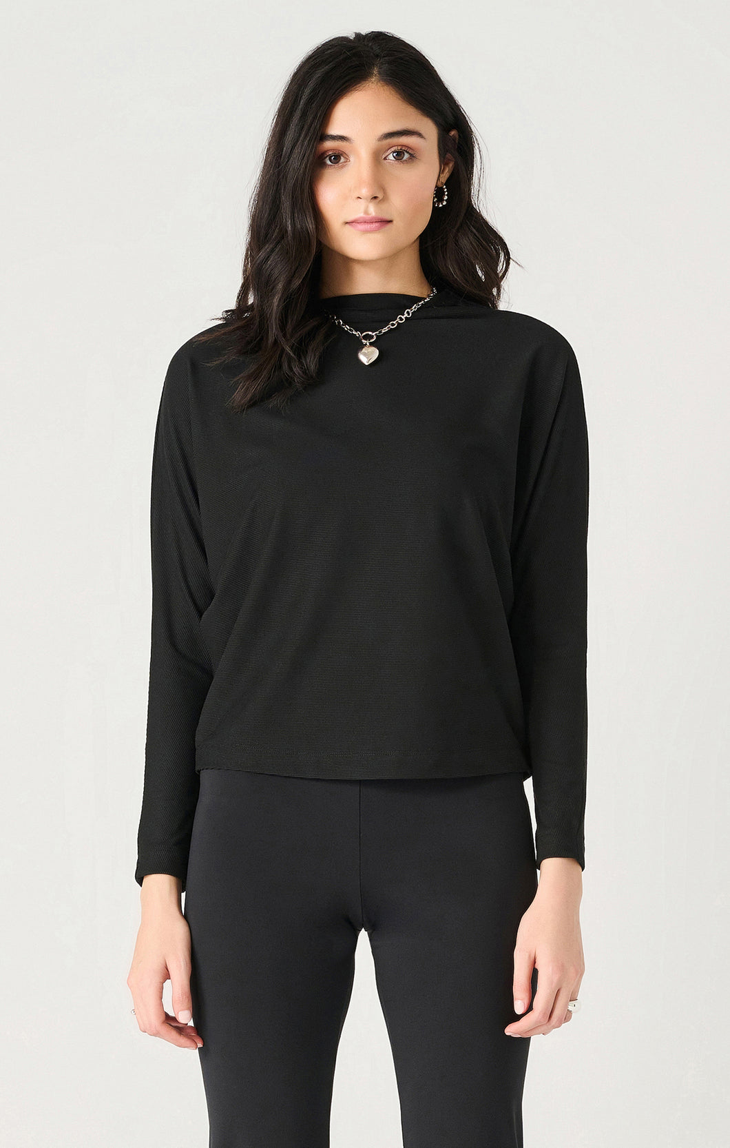 Rachel Mock Neck Top