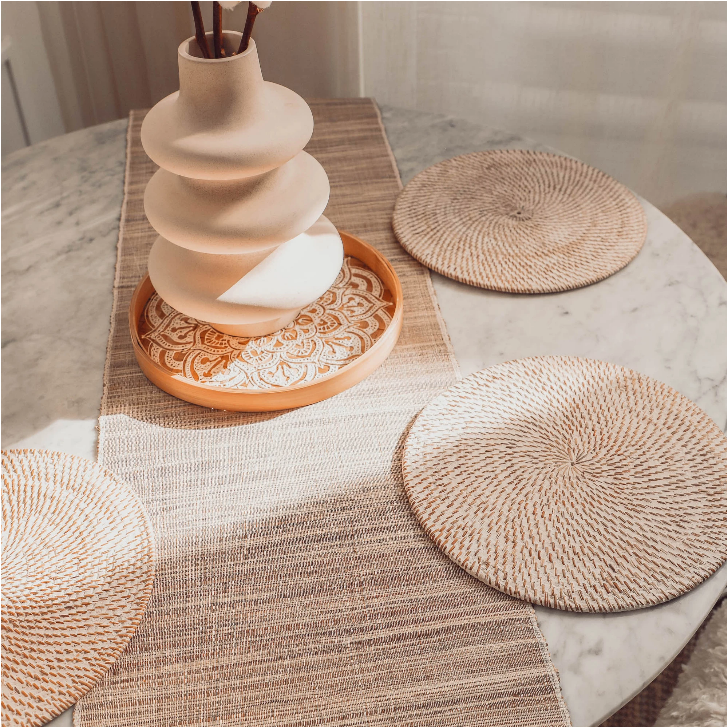 Pokoloko Hyacinth Table Runner