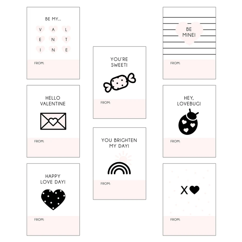 Valentine's Cards - Classroom Set