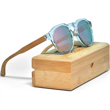 Load image into Gallery viewer, GoWood Panto Sunglasses
