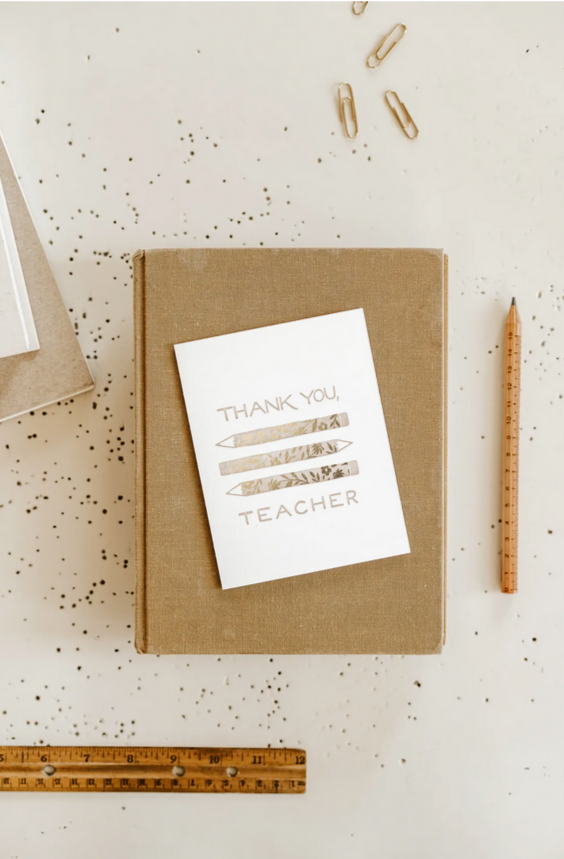 Greeting Card - Thank You Teacher